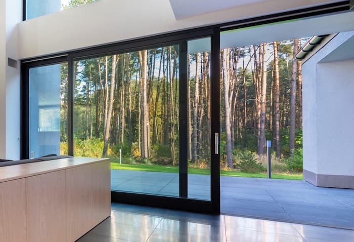 sliding glass door in Florida