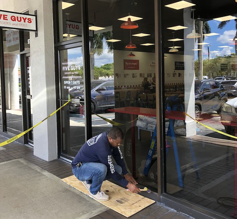 commercial glass repair