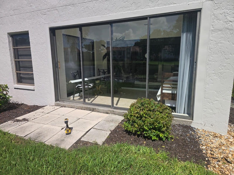 Shattered glass replacement