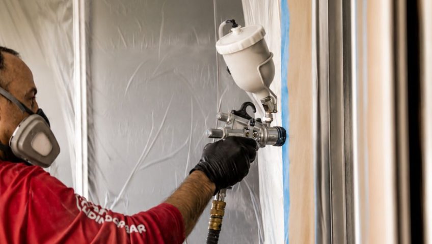 electrostatic frame painting
